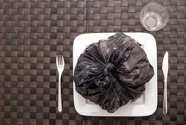 Afval voedsel — Stockfoto